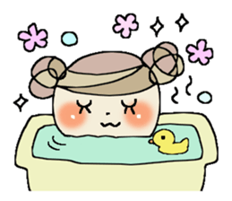 Busy girl sticker #8172281