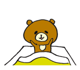 The name of the loose bear is Yul Koo. sticker #8172525