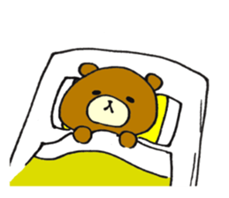 The name of the loose bear is Yul Koo. sticker #8172527
