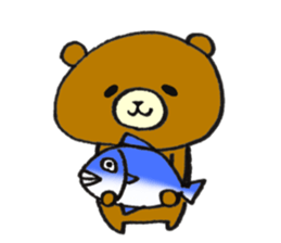 The name of the loose bear is Yul Koo. sticker #8172546