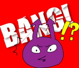 teeth and germs Man 2 sticker #8172784