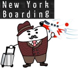 teeth and germs Man 2 sticker #8172809