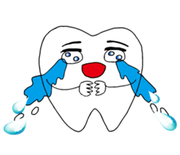 teeth and germs Man 2 sticker #8172819