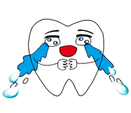 teeth and germs Man 2 sticker #8172819