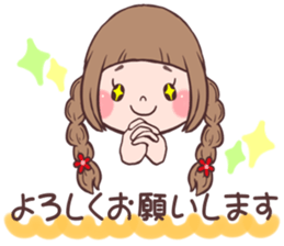 cutegirl1 sticker #8172828