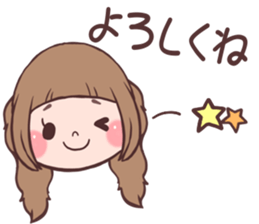 cutegirl1 sticker #8172829