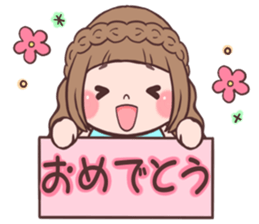 cutegirl1 sticker #8172834