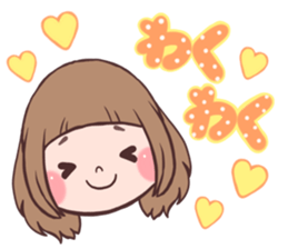 cutegirl1 sticker #8172837