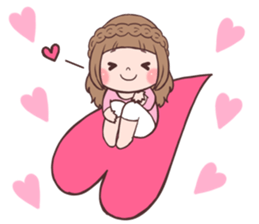 cutegirl1 sticker #8172839