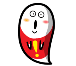 The dressed up Ghosts sticker #8172986