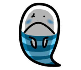 The dressed up Ghosts sticker #8173003