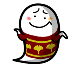 The dressed up Ghosts sticker #8173006