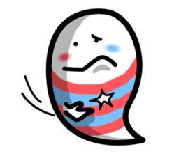 The dressed up Ghosts sticker #8173014