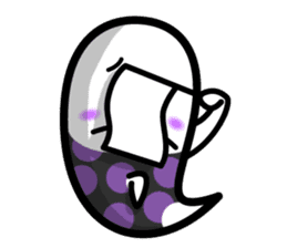 The dressed up Ghosts sticker #8173015