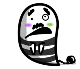 The dressed up Ghosts sticker #8173019