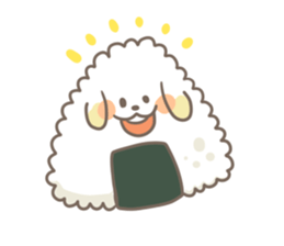 onigiriwanko and  his friends sticker #8173796