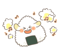 onigiriwanko and  his friends sticker #8173818