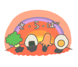 onigiriwanko and  his friends sticker #8173835