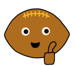 Rugbyball Man sticker #8173919