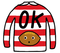 Rugbyball Man sticker #8173923