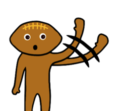 Rugbyball Man sticker #8173927