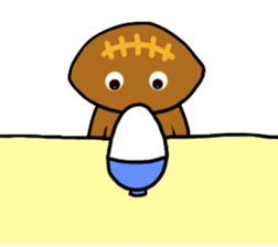 Rugbyball Man sticker #8173950