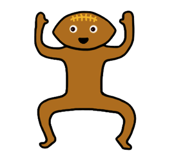 Rugbyball Man sticker #8173952