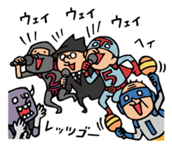 Do your best. Heroes of drinking party. sticker #8174391