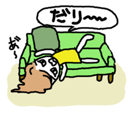 Usable stylish girl sticker #8174476