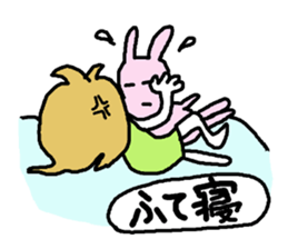 Usable stylish girl sticker #8174497