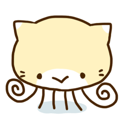 ねこくらげ お断り編 Lineクリエイターズスタンプ Stamplist