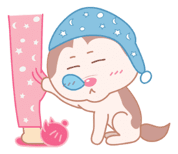 Guardian Siberian Husky sticker #8175416