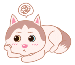 Guardian Siberian Husky sticker #8175417