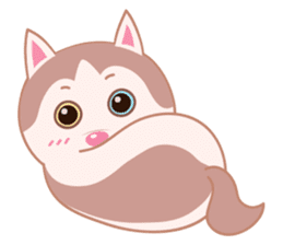 Guardian Siberian Husky sticker #8175422