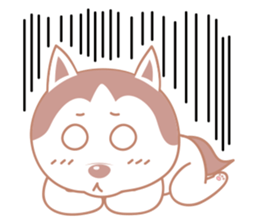 Guardian Siberian Husky sticker #8175423
