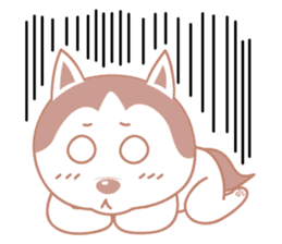 Guardian Siberian Husky sticker #8175423