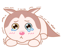 Guardian Siberian Husky sticker #8175425