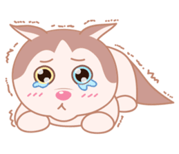 Guardian Siberian Husky sticker #8175425