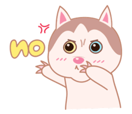 Guardian Siberian Husky sticker #8175429