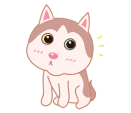 Guardian Siberian Husky sticker #8175431