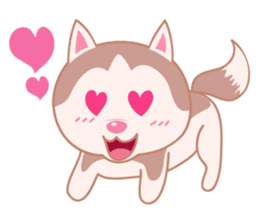 Guardian Siberian Husky sticker #8175432