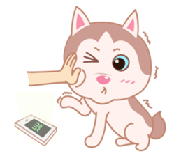 Guardian Siberian Husky sticker #8175433