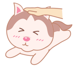 Guardian Siberian Husky sticker #8175437