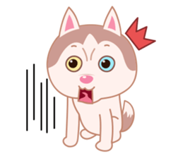 Guardian Siberian Husky sticker #8175438