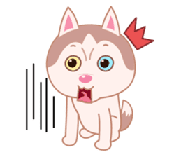 Guardian Siberian Husky sticker #8175438