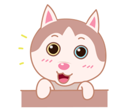 Guardian Siberian Husky sticker #8175440