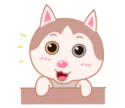 Guardian Siberian Husky sticker #8175440