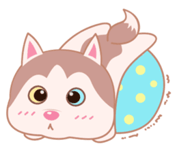 Guardian Siberian Husky sticker #8175441