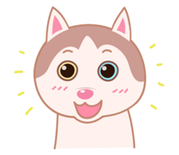 Guardian Siberian Husky sticker #8175442