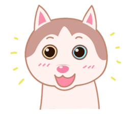 Guardian Siberian Husky sticker #8175442